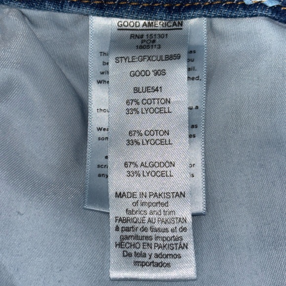 Good American Good 90s Relaxed Fit Jeans SZ 16 - Picture 10 of 16